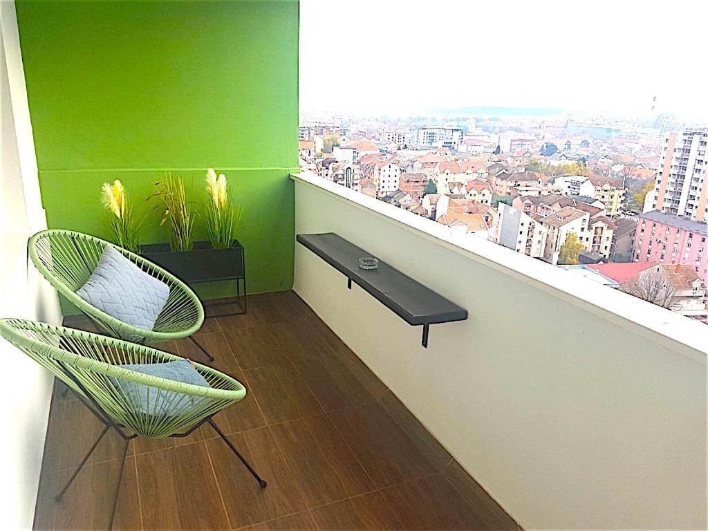 Kristall Apartments 2 Panorama Šabac Dış mekan fotoğraf